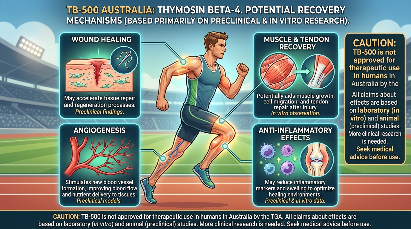 TB 500 Australia where to buy TB 500, Thymosin Beta-4, recovery stack, BPC 157 + TB 500